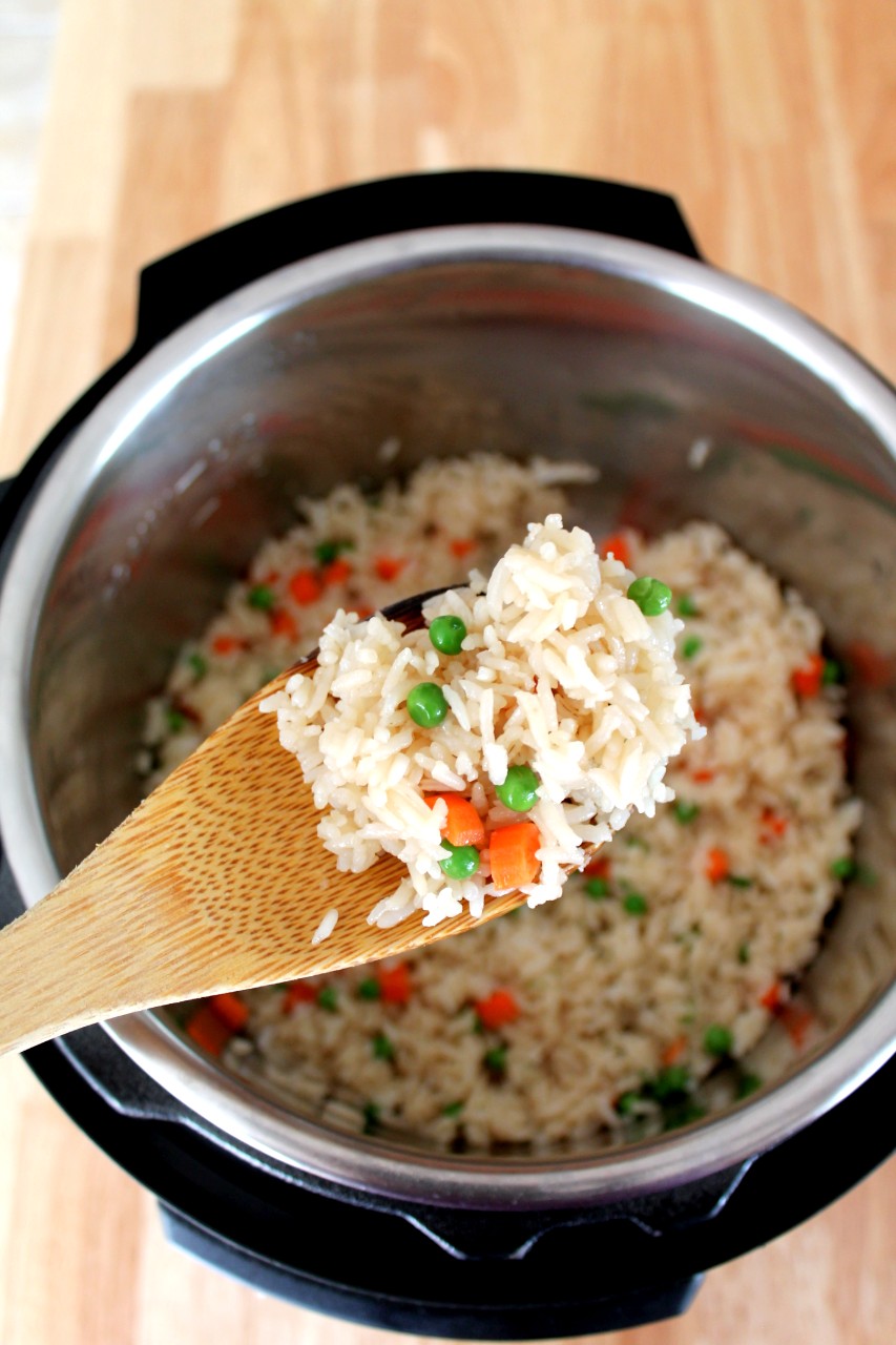 Instant Pot Fried Rice Recipe (Pressure Cooker Fried Rice)