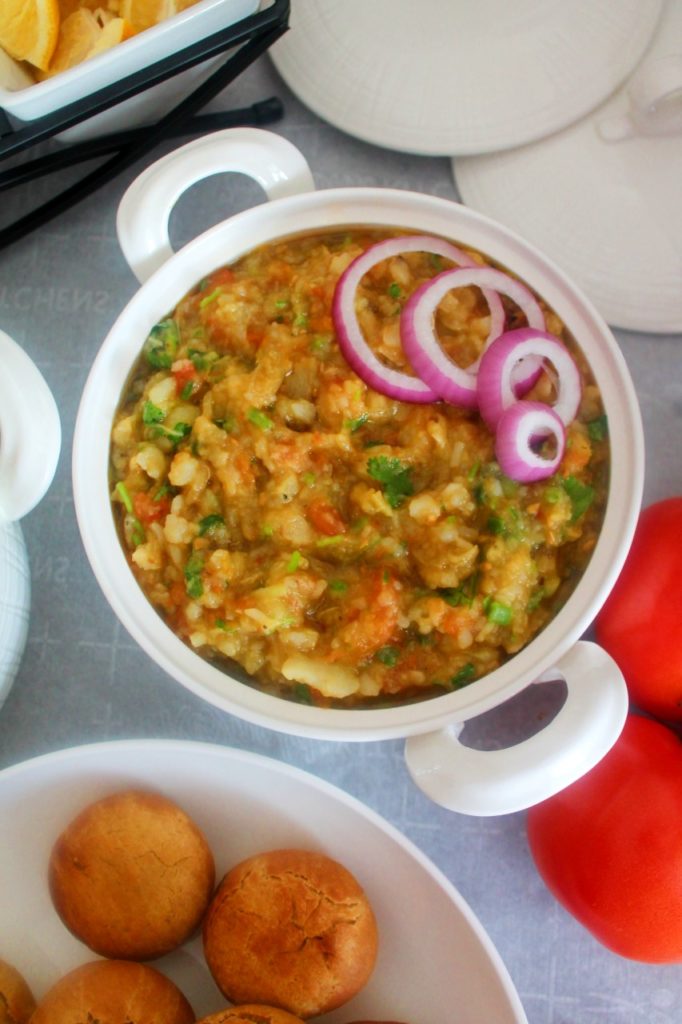 Baingan Chokha – Instant Pot Mealthy Crisplid | Air Fryer | Oven
