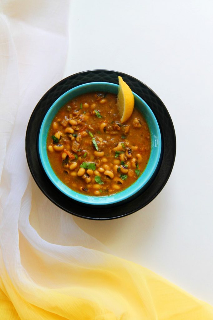 Black Eyed Peas Curry / Lobia Masala – Instant Pot | Stove Top | Living ...