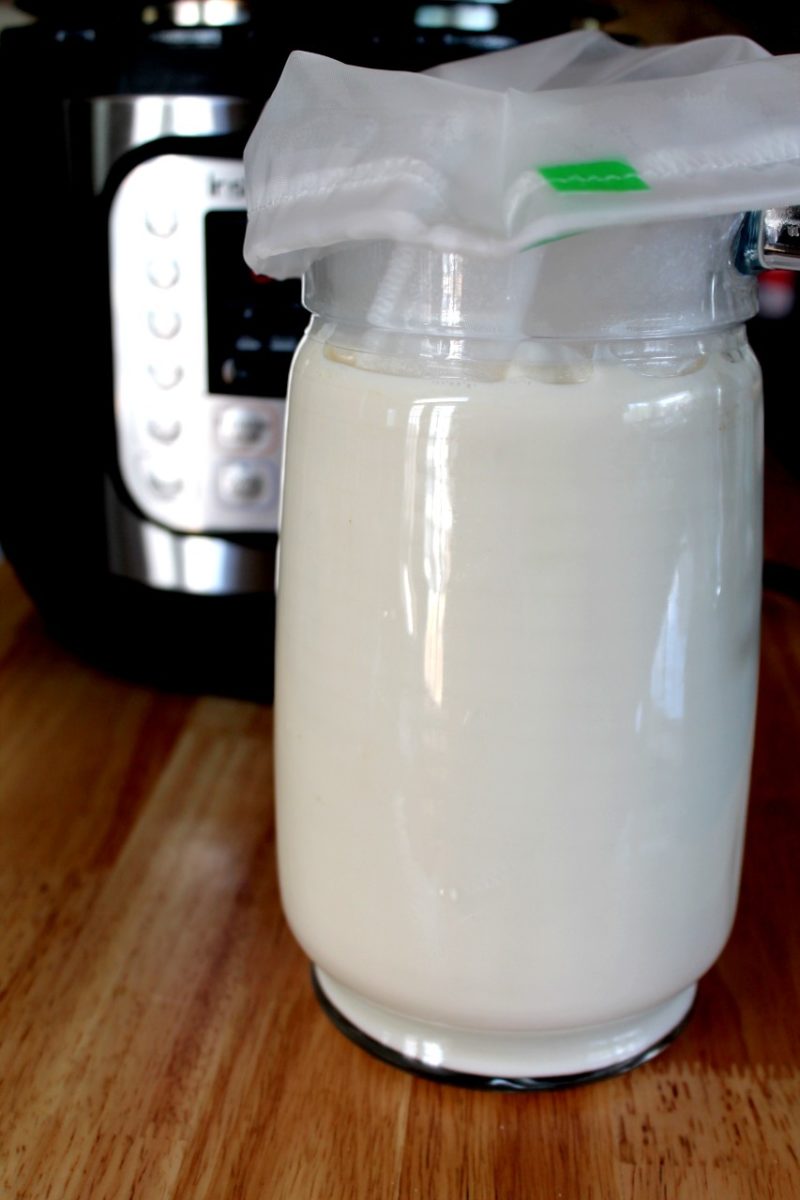 How to make Soy milk Instant pot stove top Living Smart And Healthy