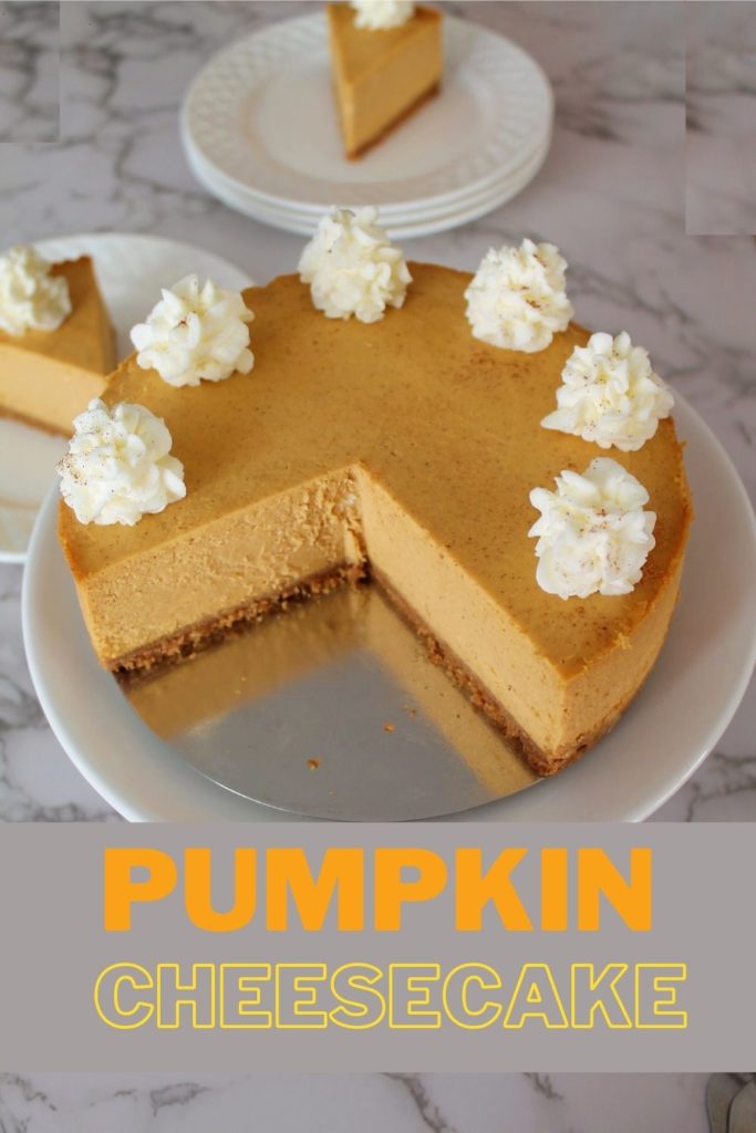 Instant Pot Pumpkin Cheesecake - Living Smart And Healthy