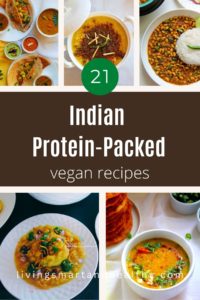 High Protein Indian Vegan Recipes - Living Smart And Healthy