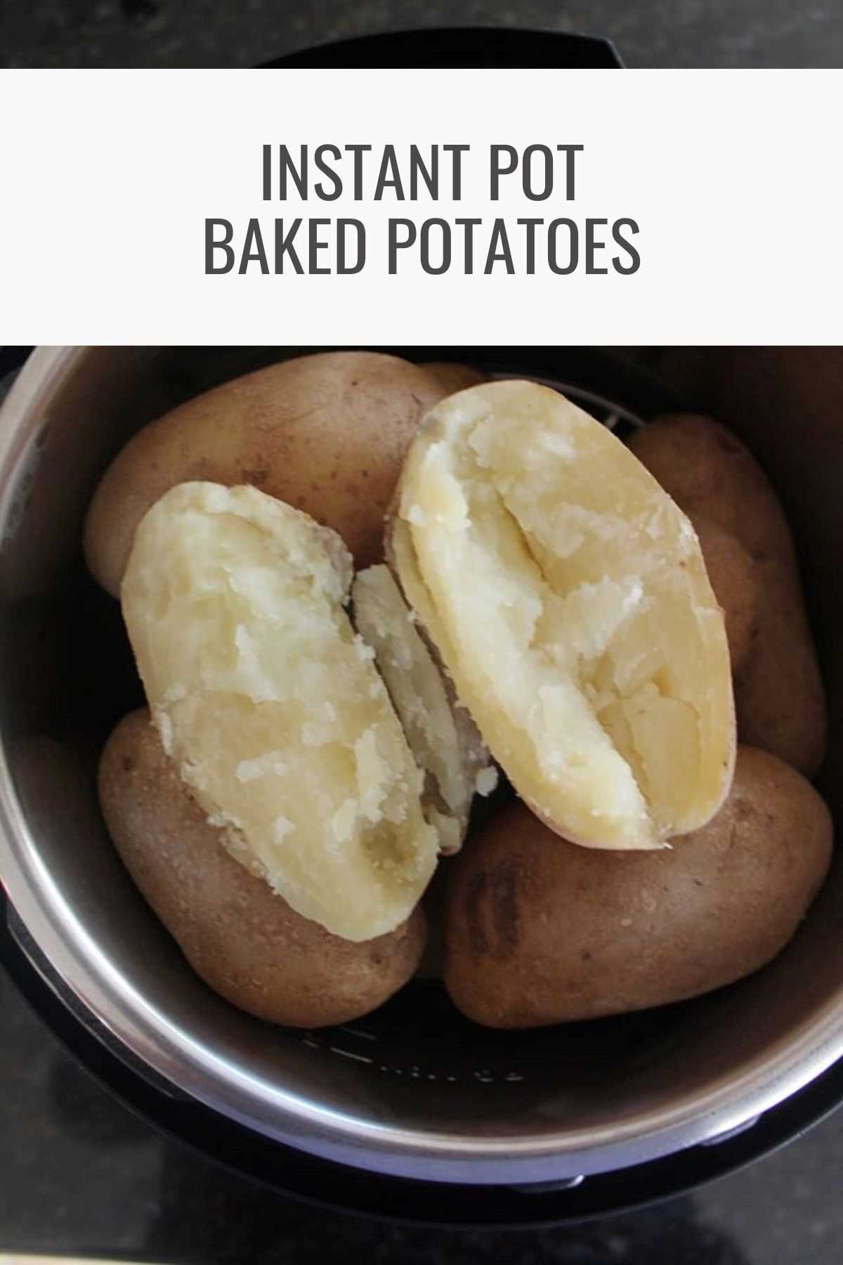 Learn How to make Perfectly Fluffy Instant Pot Potatoes - Living Smart ...