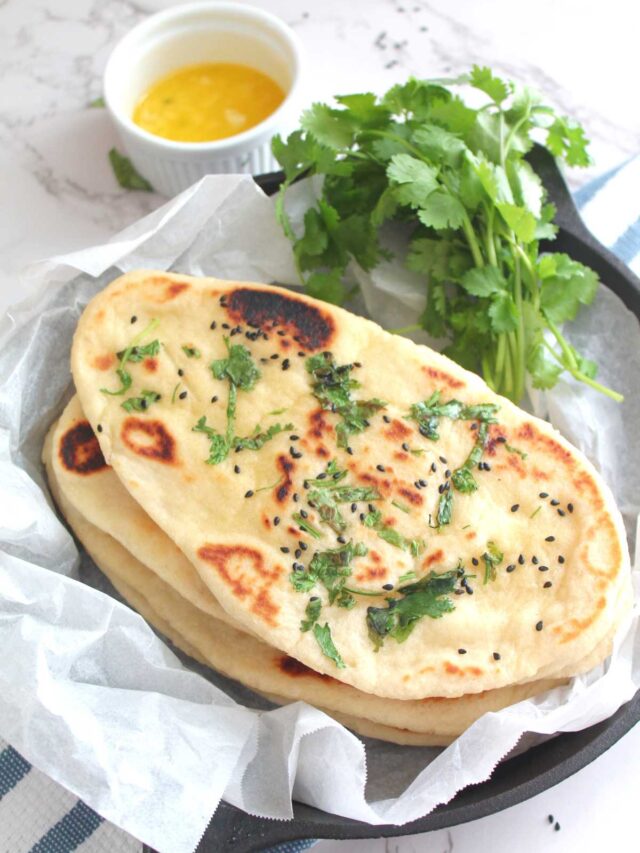 Naan Bread Recipe - Living Smart And Healthy