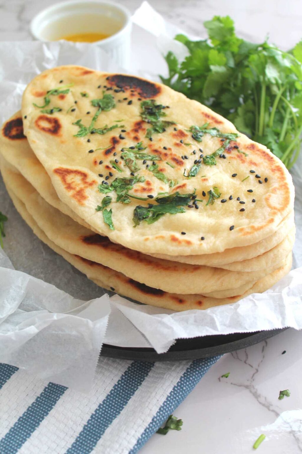 The Best Naan Bread Recipe - Living Smart And Healthy