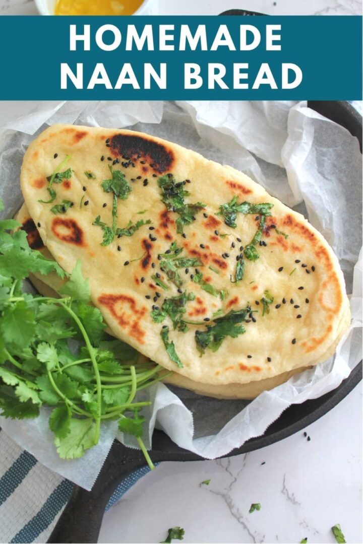 The Best Naan Bread Recipe - Living Smart And Healthy