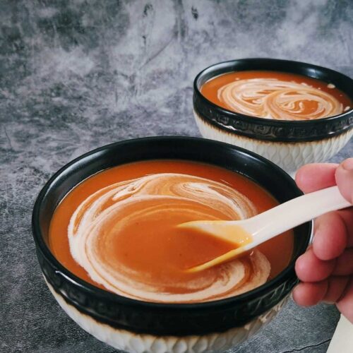 Easy Tomato Bisque With Canned Tomatoes - Living Smart And Healthy